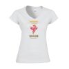 Softstyle™ women's v-neck t-shirt Thumbnail